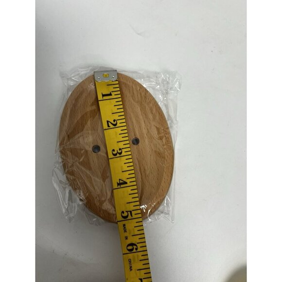 Solid Wood Soap Dish Bathroom Kitchen Decor, NEW - Picture 4 of 6